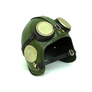 Dekoratif Metal Pilot Kaskı Biblo Vintage Ev Ofis Hediyelik