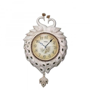 Duvara Asmalı Tavuskuşu Saat