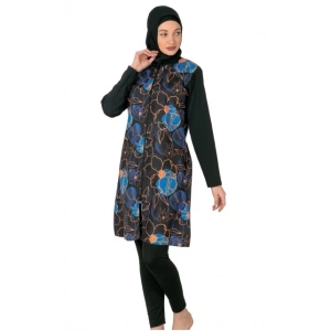 MDB Fantasy 3440 Bayan Desenli Tesettür Mayo