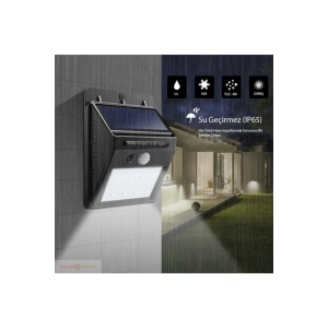 MDB Hareket Sensörlü Solar Dış Mekan Lambası