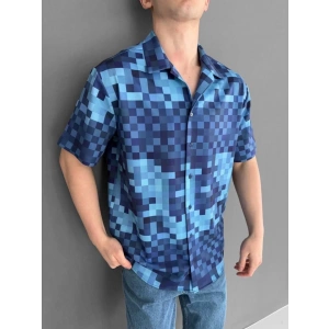 MDB İki İplik Kumaş Baskılı Gömlek  avi