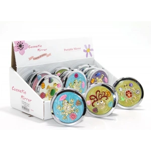 MDB Kabartmalı Desenli El Aynası