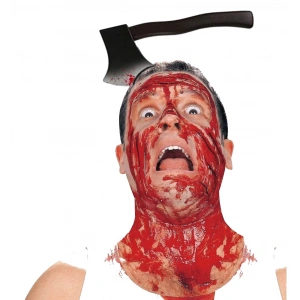 MDB Kafaya Saplanmış Kanlı Balta Şaka Tacı