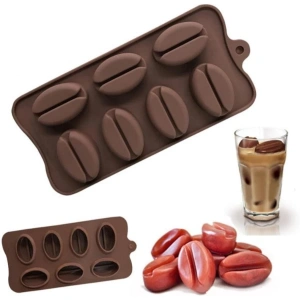 MDB Kahve Çekirdeği Şekilli Silikon Kalıp