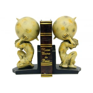 Kitap Tutucu Atlas Kitap Stoperi Dekoratif Hediyelik