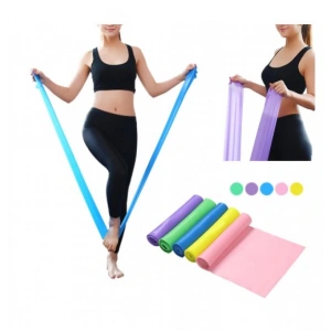 Mavi Pilates Lastiği SERT DİRENÇ PİLATES 120 CM*15 CM*0.55 MM