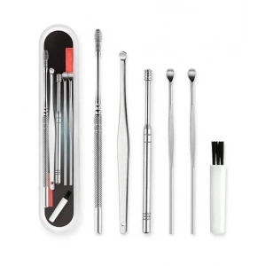 MDB 6 Parça Paslanmaz Çelik Kulak Temizleyici