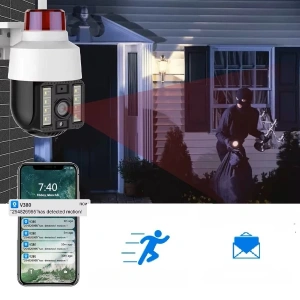 MDB Alarmlı Dış Mekan Güvenlik Kamerası