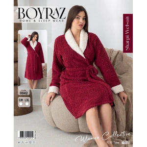 MDB Boyraz 0042 Kadın Sharpi Welsolf Sabahlık