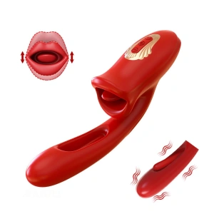 MDB Çift Fonksiyonlu G Noktası ve Klitoris Uyarıcı Vibratör Mor – 10 Modlu, Su Geçirmez Silikon, Şarjlı