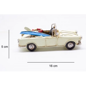 MDB Dekoratif Metal Araba Sörf