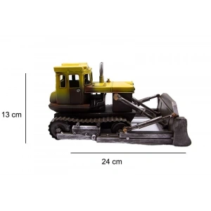 MDB Dekoratif Metal Buldozer Biblo