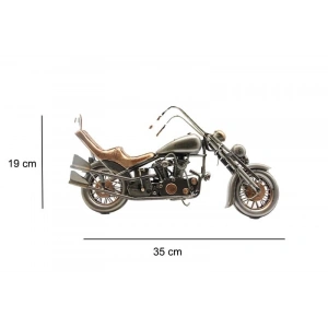 MDB Dekoratif Metal Motorsiklet