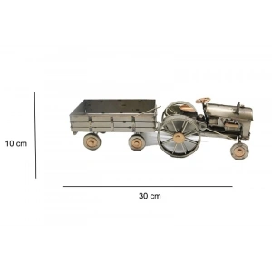 MDB Dekoratif Metal Traktör Römork