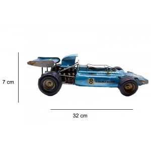 MDB Dekoratif Metal Yarış Arabası