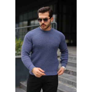 MDB Erkek Bisiklet Yaka Örme Kazak