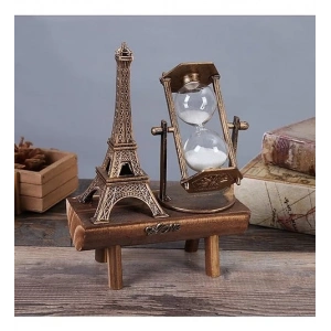 MDB Eyfel Kulesi Kum Saati Dekoratif Hediyelik