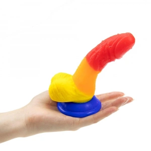 MDB Gökkuşağı Realistik Dildo 12cm