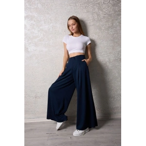 MDB Kadın Pileli Gizli Cep Detay alaş Pantolon