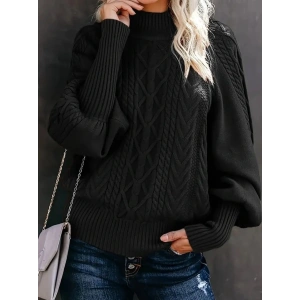 MDB Kadın Uzun Kollu Balıkçı Yaka Triko Kazak