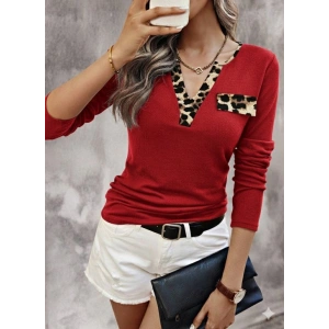 MDB Kadın Uzun Kollu V Yakalı Kaşkorse Bluz