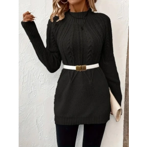 MDB Kadın Uzun Kollu Yarı Balıkçı Yaka Triko Bluz