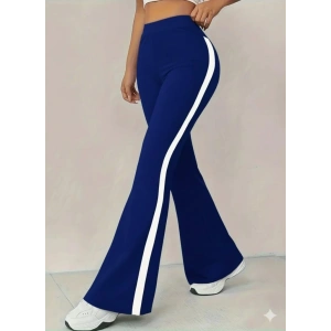 MDB Kadın Yüksek Bel İspanyol Paçalı Yanlardan şerit Detaylı Dalgıç Tayt Pantolon