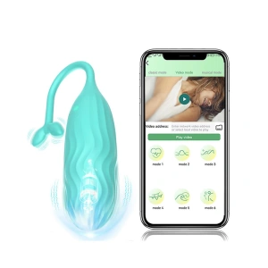 MDB Mobil Uygulama Kontrolü Çift Motorlu Vibratör – Yumuşak Silikon, 10 Farklı Mod