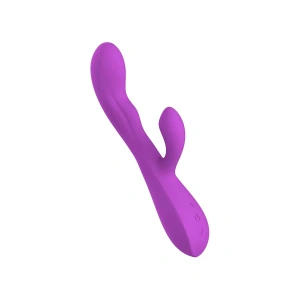 MDB Modern Uyarıcılı Rabbit Vibratör Mor