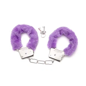 MDB Peluşlu Metal Fantezi Kelepçe Mor