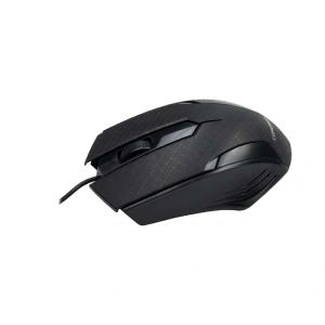 MDB Siyah Mat Desenli USB Kablolu 3D Optik Mouse