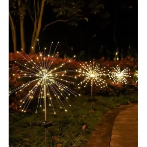 MDB Solar Havai Fişek Dekor LED