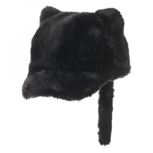 MDB Suyutti K24440-06-001 Bayan Kürklü Siperli Şapka