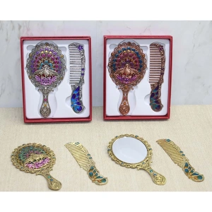 MDB Tavuskuşu Ayna Ve Tarak Seti Küçük Boy