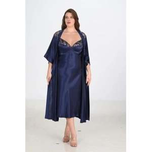 MDB MdbShop 2li Lacivert Sabahlık Takımı Bigsize 6228