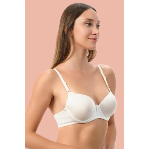MDB MdbShop Beyaz Dolgulu Mikro Tek Sütyen
