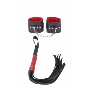 MDB MdbShop Kırbaç Ve Kelepce İçi Kırmızı İkili Set