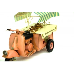 Metal Dondurma Arabası Biblo Dekoratif Hediyelik