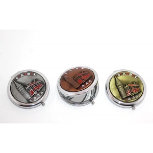 MDB Metal İstanbul Temalı Kabartmalı El Aynası