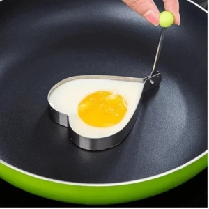 MDB Metal Kalp Omlet Krep Kalıbı