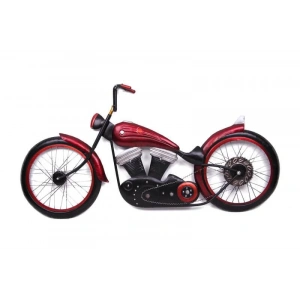 Motorsiklet Pano Vintage Dekoratif Ev Ofis Hediyelik