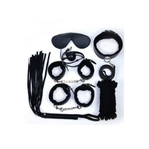 MDB Nıghtlıght 8014 Fantezi 7Li Kırbaç Ve Kelepçe Set