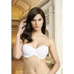 MDB Nurteks 1590 Çift Dolgulu İki Beden Büyüten Straplez Sütyen