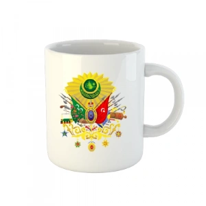 MDB Osmanlı Armalı Kupa Bardak