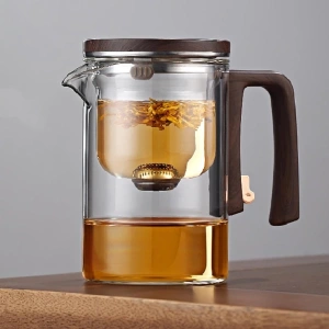 MDB Otomatik Cam Demlik Ve 2li Bardak Seti