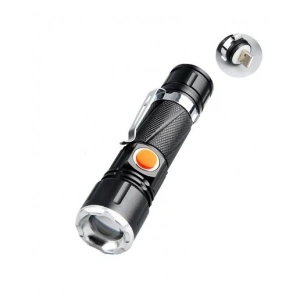 P50 LED ŞARJLI MIKNATISLI USB EL FENERİ