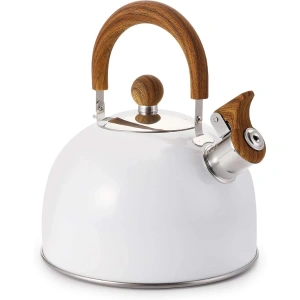 MDB Paslanmaz Çelik Demlik Beyaz Renk