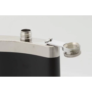 Paslanmaz Çelik Deri Kaplama 9 Oz Matara