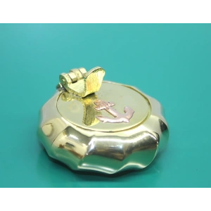 MDB Pirinç Çapalı Kapaklı Küllük 5 Cm