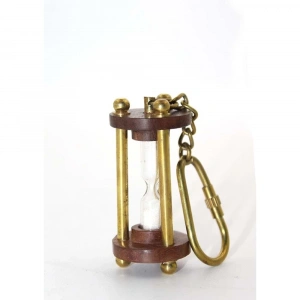 Pirinç Kumsaati Anahtarlık